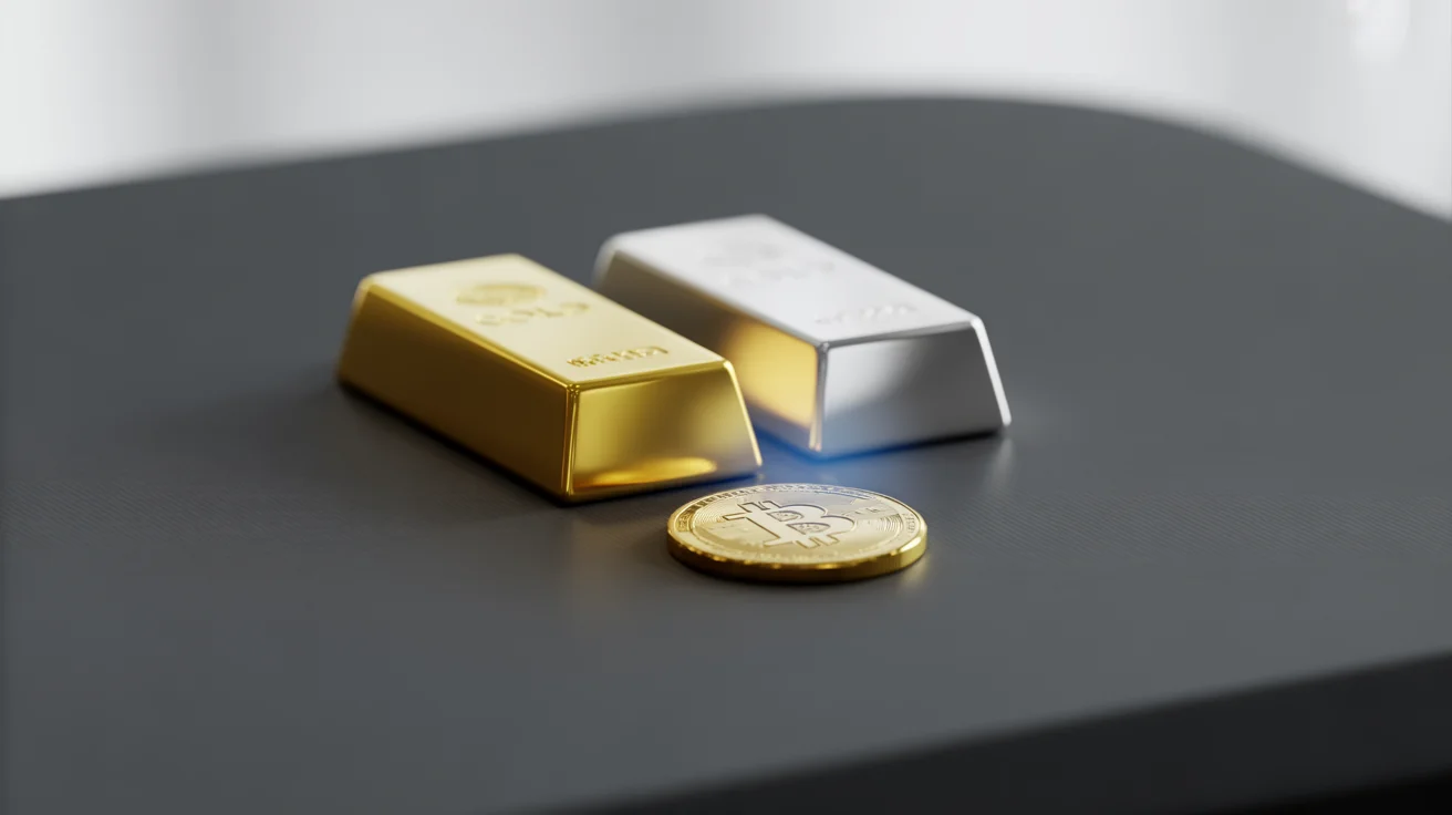 Bitcoin Falls to 9th, Far Behind Gold and Silver