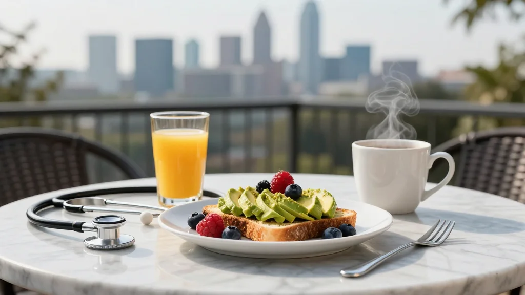 Physician Models Social Longevity at Sunny Atlanta Brunch