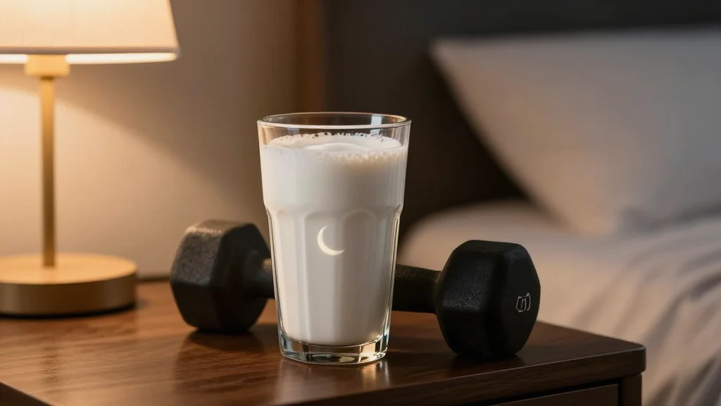 Bedtime Protein Aids Recovery without Causing Fat Gain