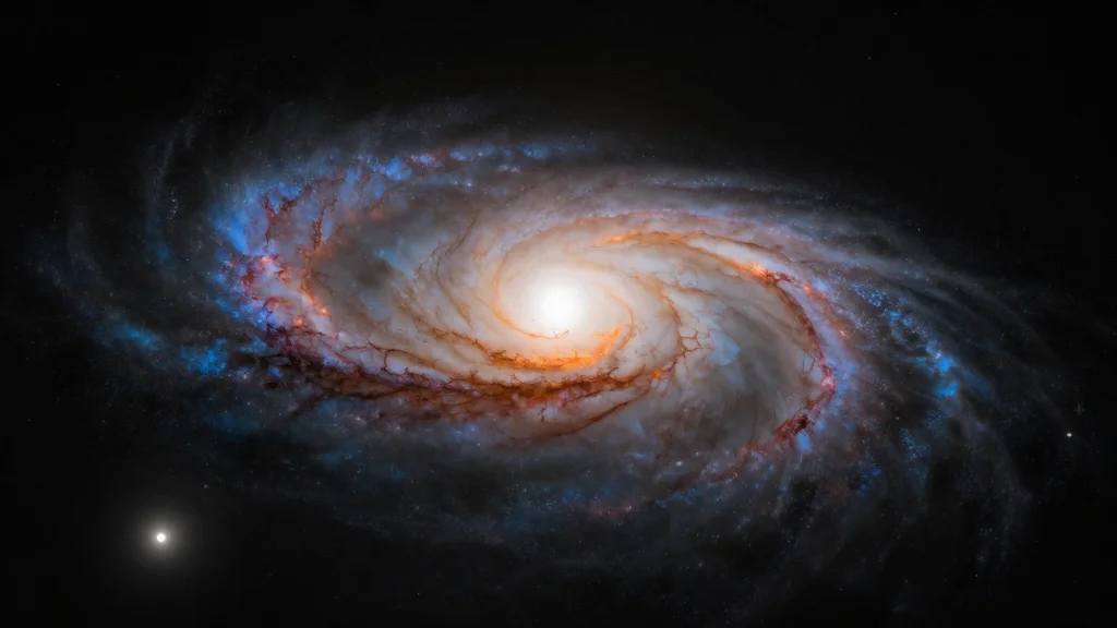 'Space Archaeology' Reveals First Dynamic History of a Giant Spiral Galaxy