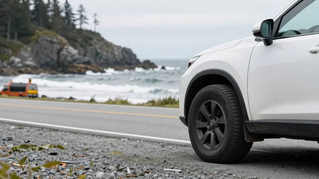 Tourists Overrun Viral BC Beach, Leaving Cars Damaged and Roads Crumbling