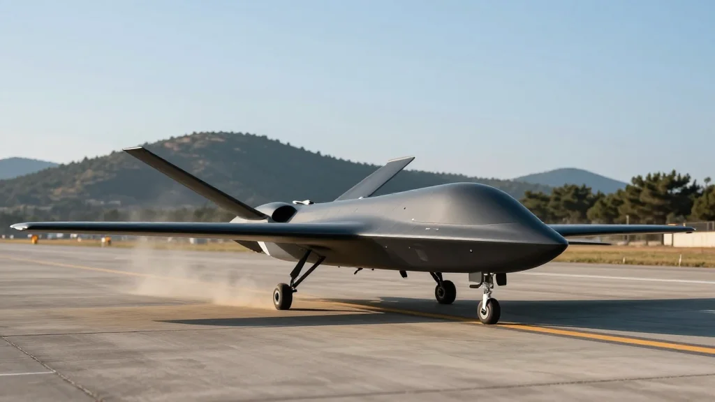 Secret RQ‑180 Stealth Drone Makes Emergency Landing in Greece