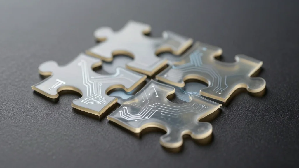 Modular Transistor Blocks Snap Together to Form Electronic Skin that Senses and Learns