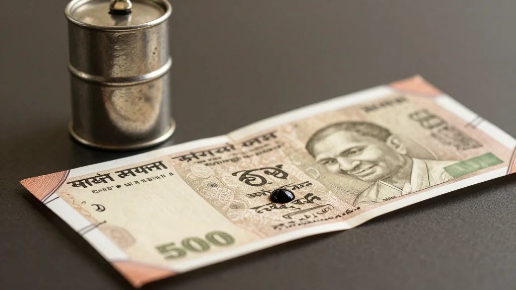 Indian Rupee Slides to 10‑Year Low as Oil Prices Surge and Iran War Fuels Outflows
