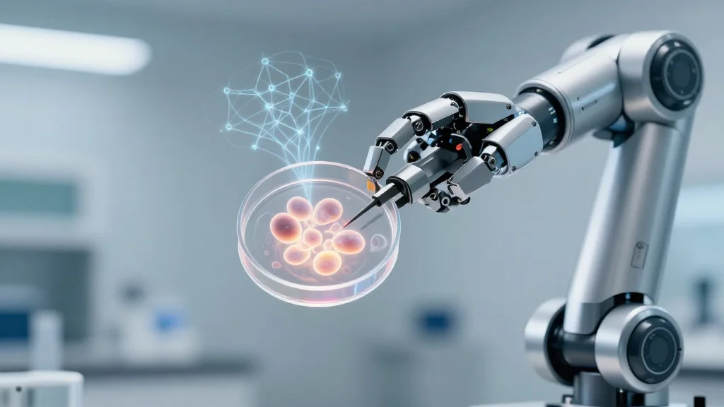 AI and Robotics Reshape IVF, Eye Gene Editing