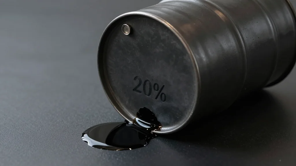 Oil Price Ignores Geopolitics, 20% Supply Unchanged