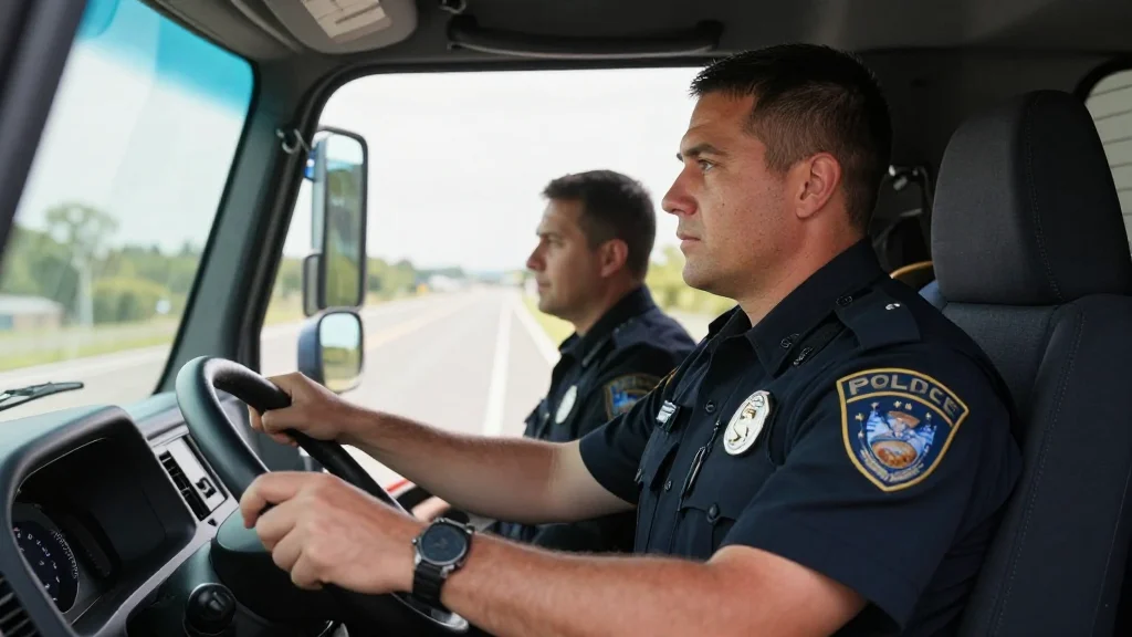 Troopers Ride with Truckers to Grasp Industry Challenges