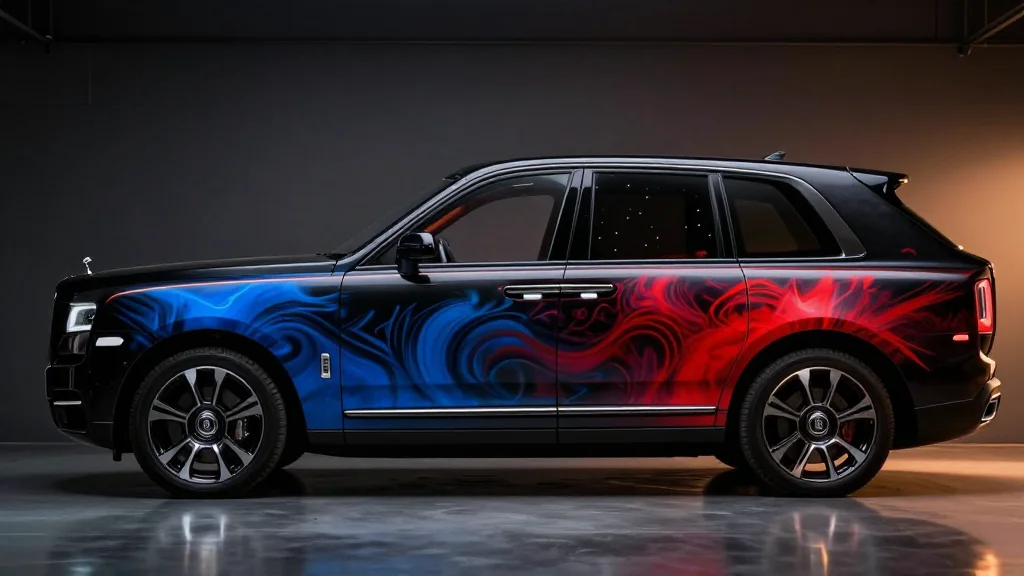 Rolls‑Royce Launches Hand‑painted Black Badge Cullinan by Cyril Kongo