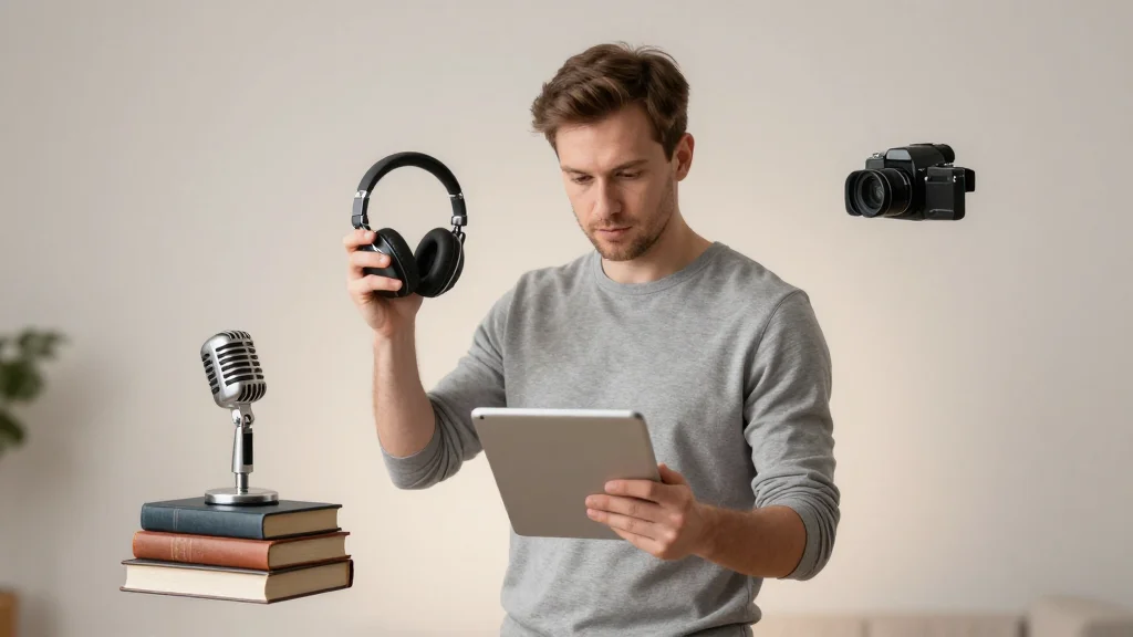 Consuming Content Hinders Execution, Not Progress