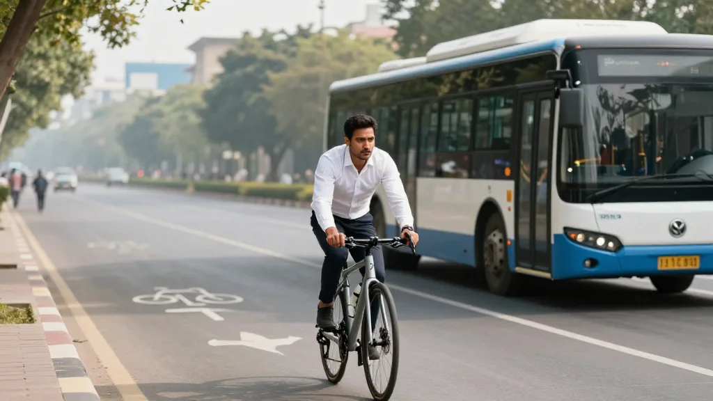 ‘No-Vehicle Wednesday’: Chandigarh Bosses, Staff Trade Car Keys for Cycles, Bus Rides