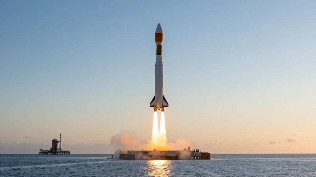 Falcon 9 Lifts ISS Cargo as China Readies Jielong‑3 Launch