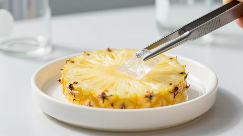 Nanocellulose From Pineapple Waste for Soil-Saving Desert Agriculture