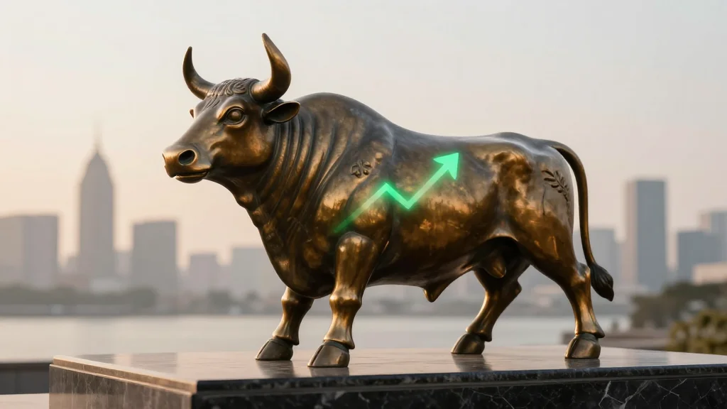 Nifty 50 Poised to Breach 25,000 Amid Easing Tensions
