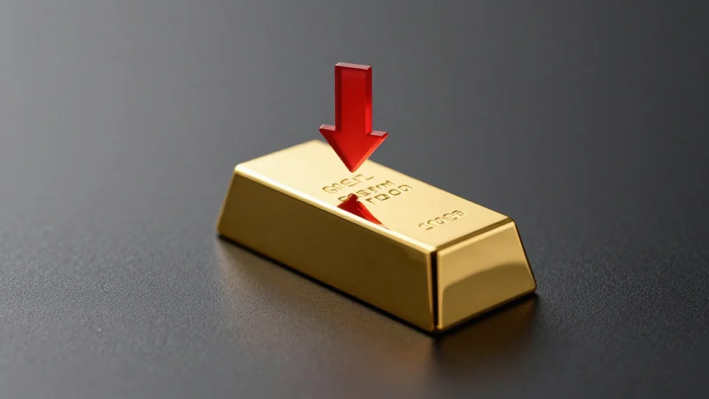 Gold Slides as Inflation Data Stokes Fed Rate‑Hike Fears
