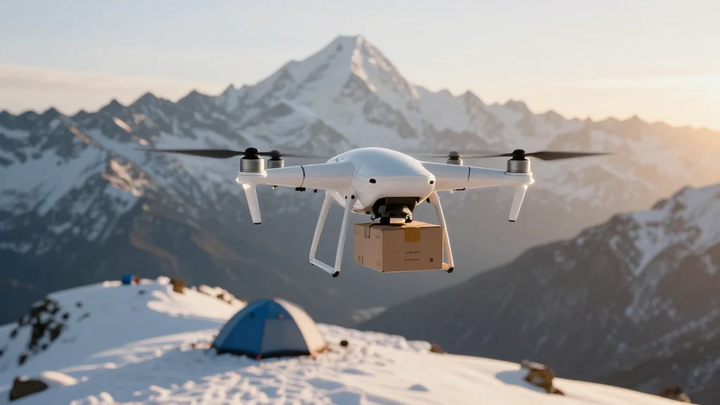 Drones Slash Everest Supply Trips to Minutes, Boosting Safety for Sherpas