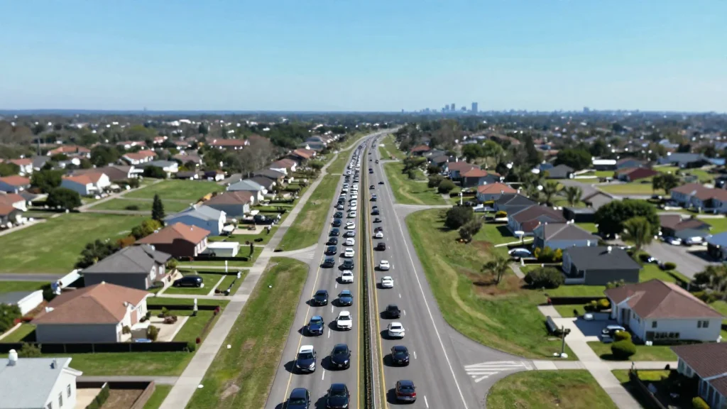 Atlanta’s Low Density, Not Over‑crowding, Fuels Car‑centric Congestion