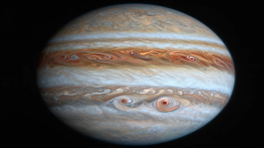 Image: Colorful, Chaotic Jupiter