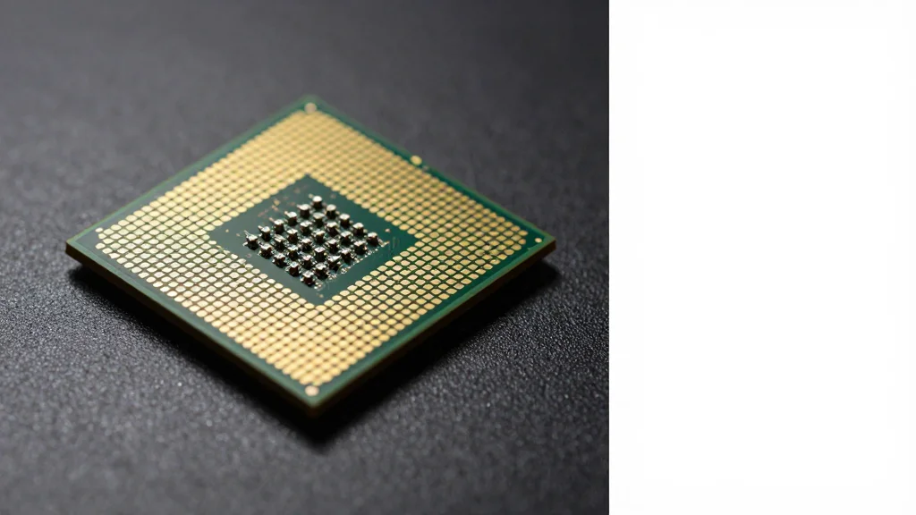 Old CPU Layouts: Photographed, Contrast‑enhanced for Clarity