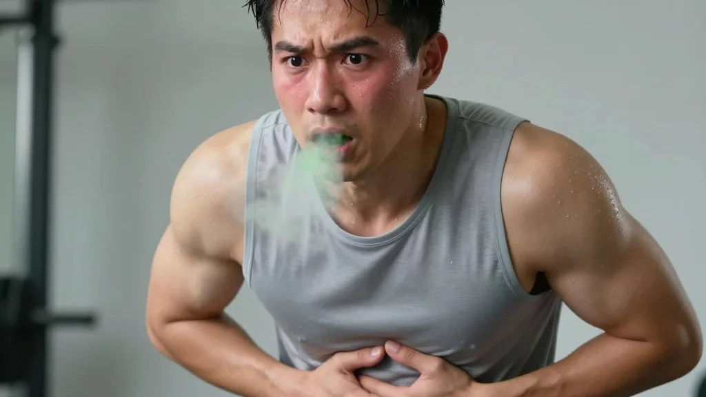 Vomiting During Cardio Signals Impaired Aerobic Metabolism