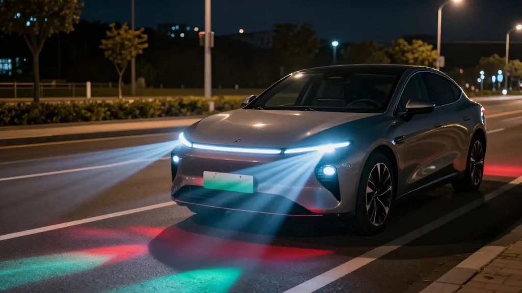 Chinese EVs Can Now Project Entire Movies From Their Headlights
