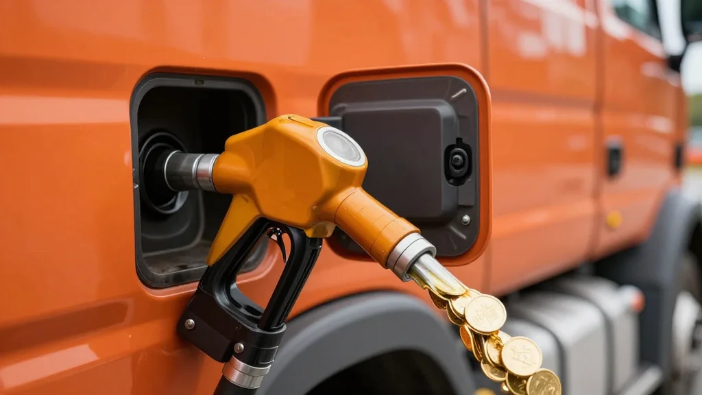Higher Diesel Prices Boost Profits for Large Truck Fleets