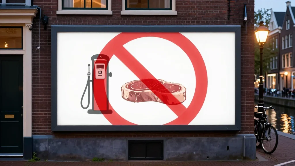 Amsterdam Bans Fossil Fuel and Meat Ads, First World Capital to Do So