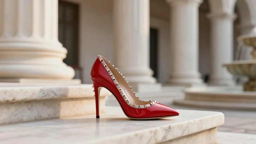 Valentino Garavani Unveils Rome-Set Campaign for New Rockstud Pumps
