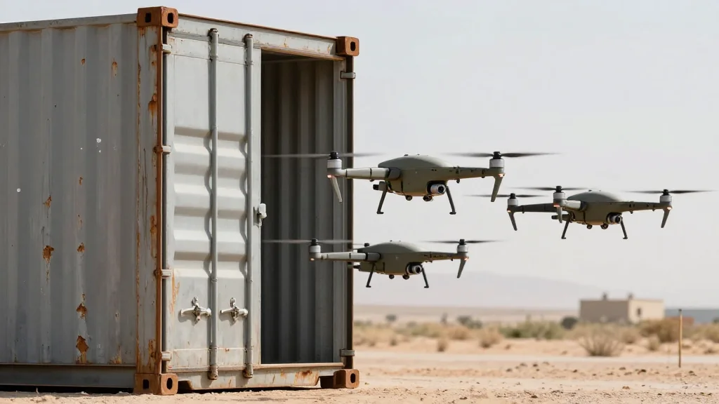 DARPA Pursues Containerized Drone Swarms for Hidden Assaults