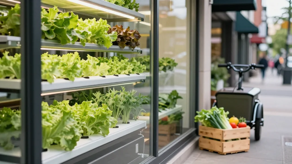 How LocalDutch's Urban Farm Shops Cut Food Miles and Carbon