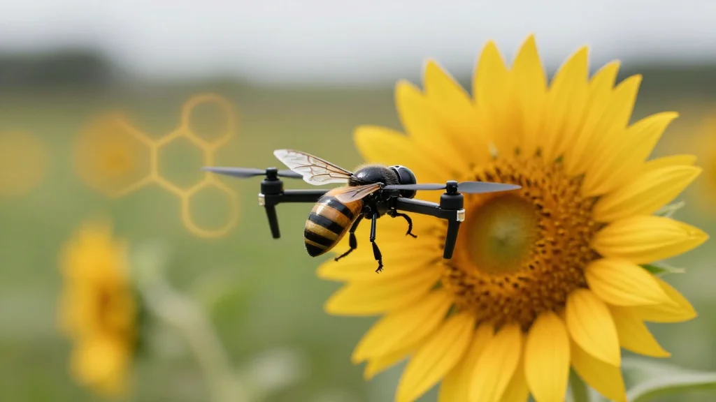 Honeybees Teach Drones How to Navigate
