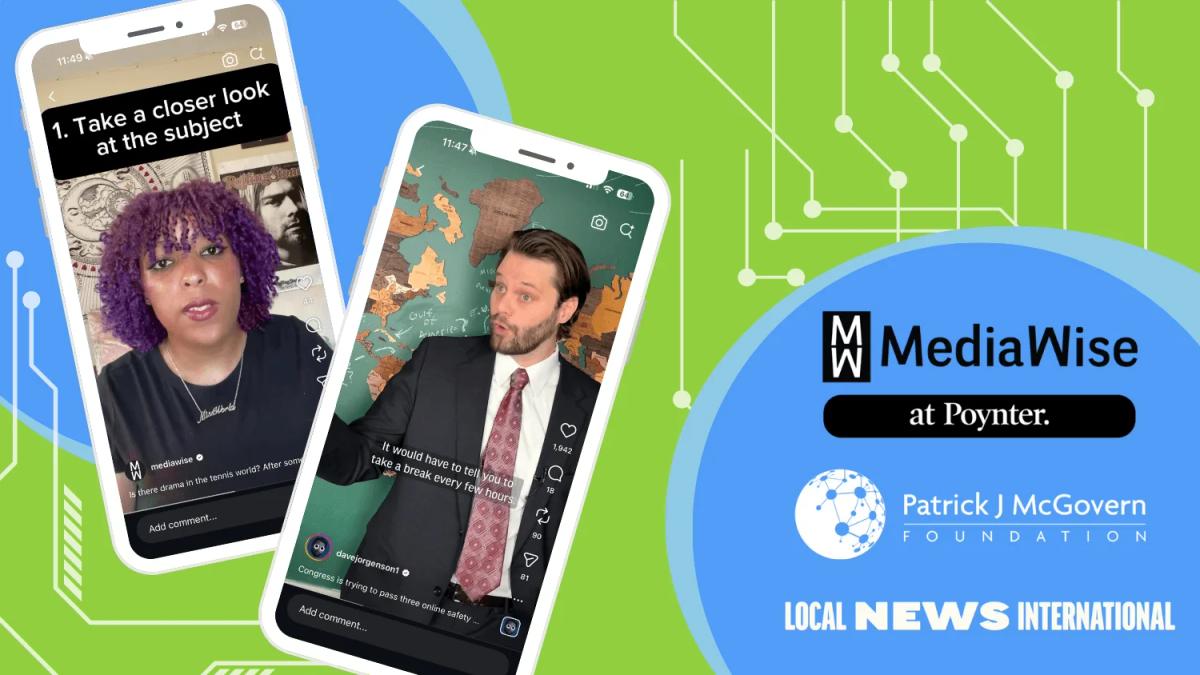 MediaWise Launches Teen Creator Network with $300,000 Grant From Patrick J. McGovern Foundation