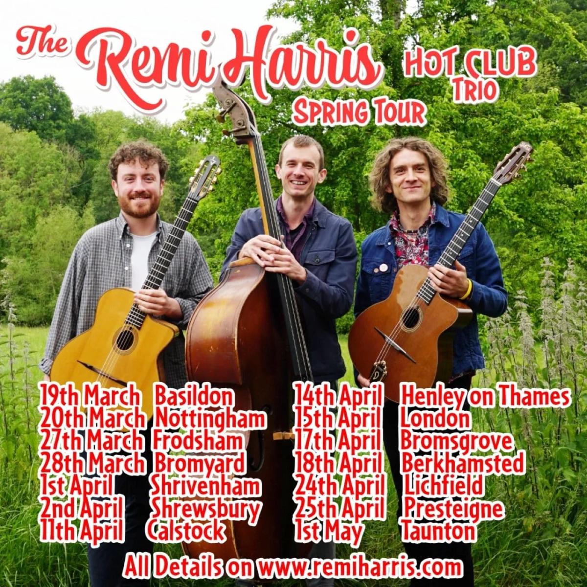 On Tour – The Remi Harris Hot Club Trio