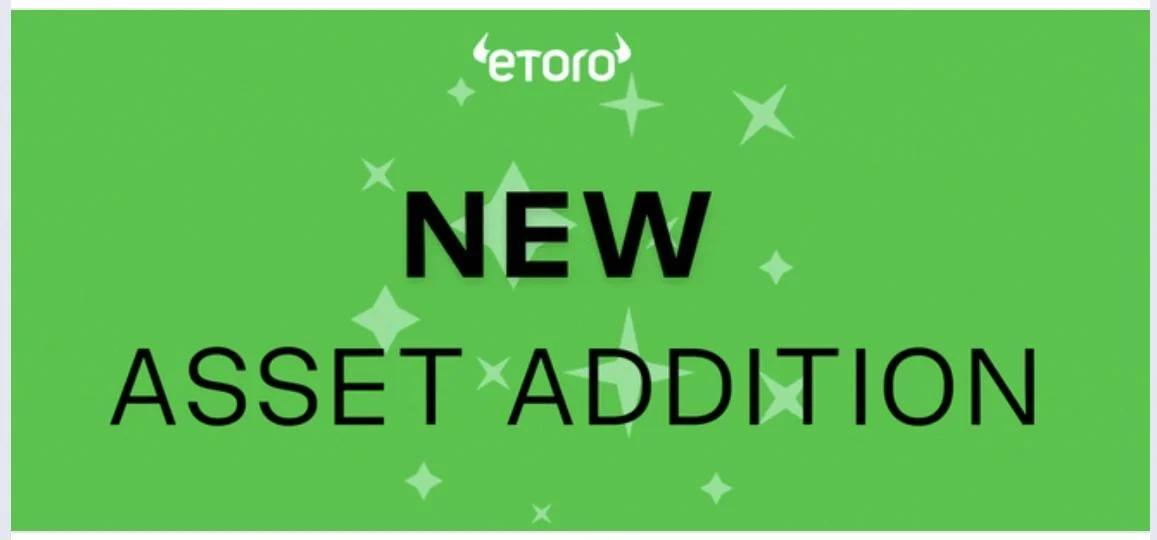 EToro Adds Six New Crypto Assets to Lineup of Investment Instruments