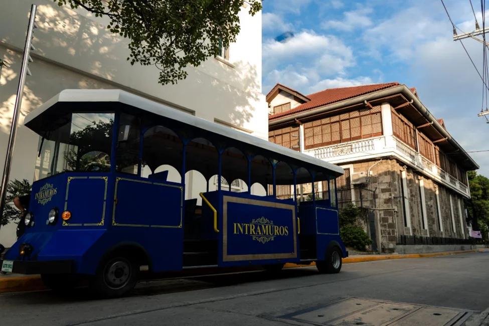 Manila Welcomes Locally Engineered Electric “Tram” To the Walled City