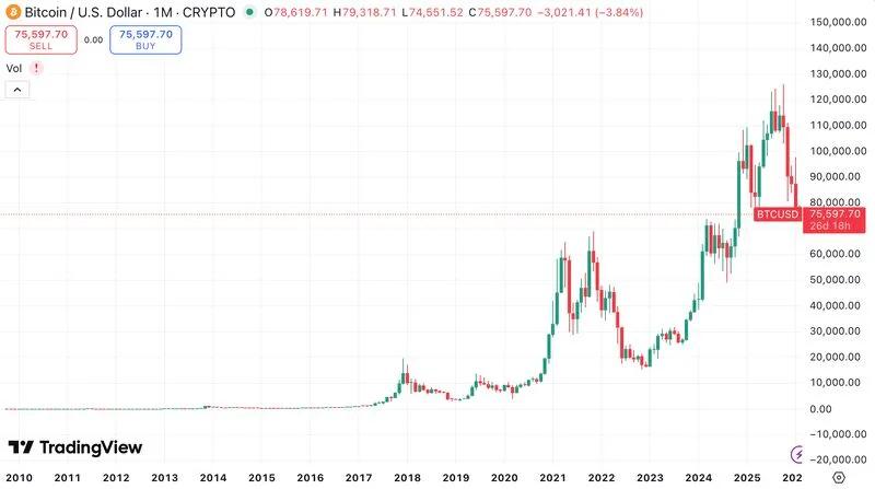 Think Decades, Not Days: Bitcoin Corrections Are Buying Opportunities