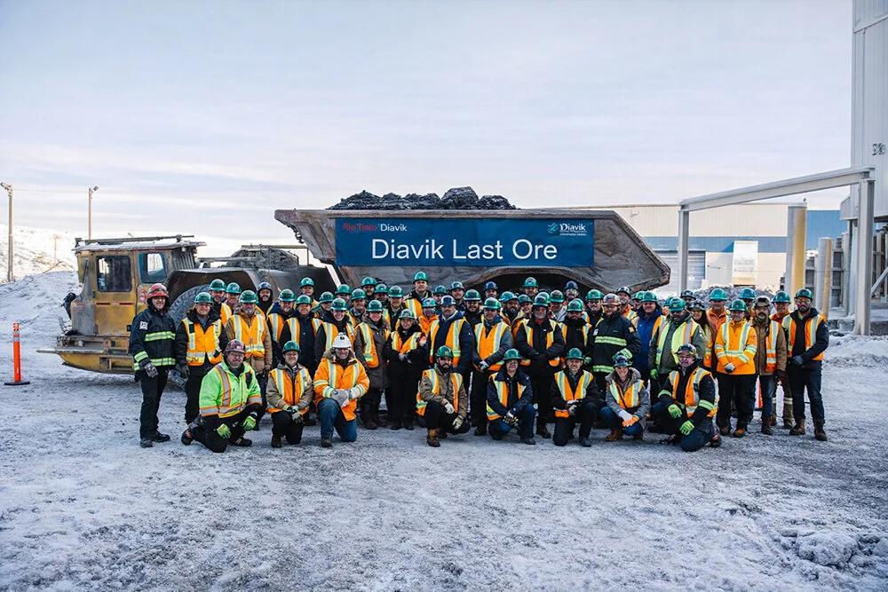 Diavik Mine Reaches Final Production