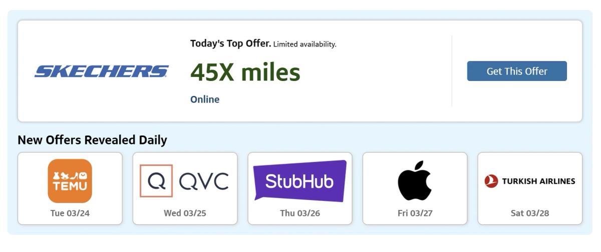 45x / 60% Back at Skechers, Deals Coming for StubHub and Turkish Airlines via Capital One Shopping and Offers