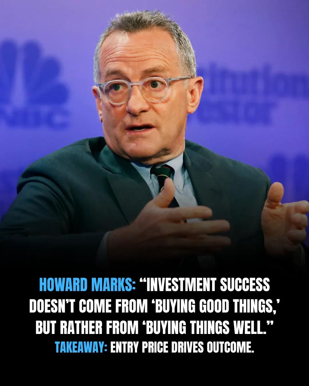 Success Depends on Entry Price, Not Just Quality