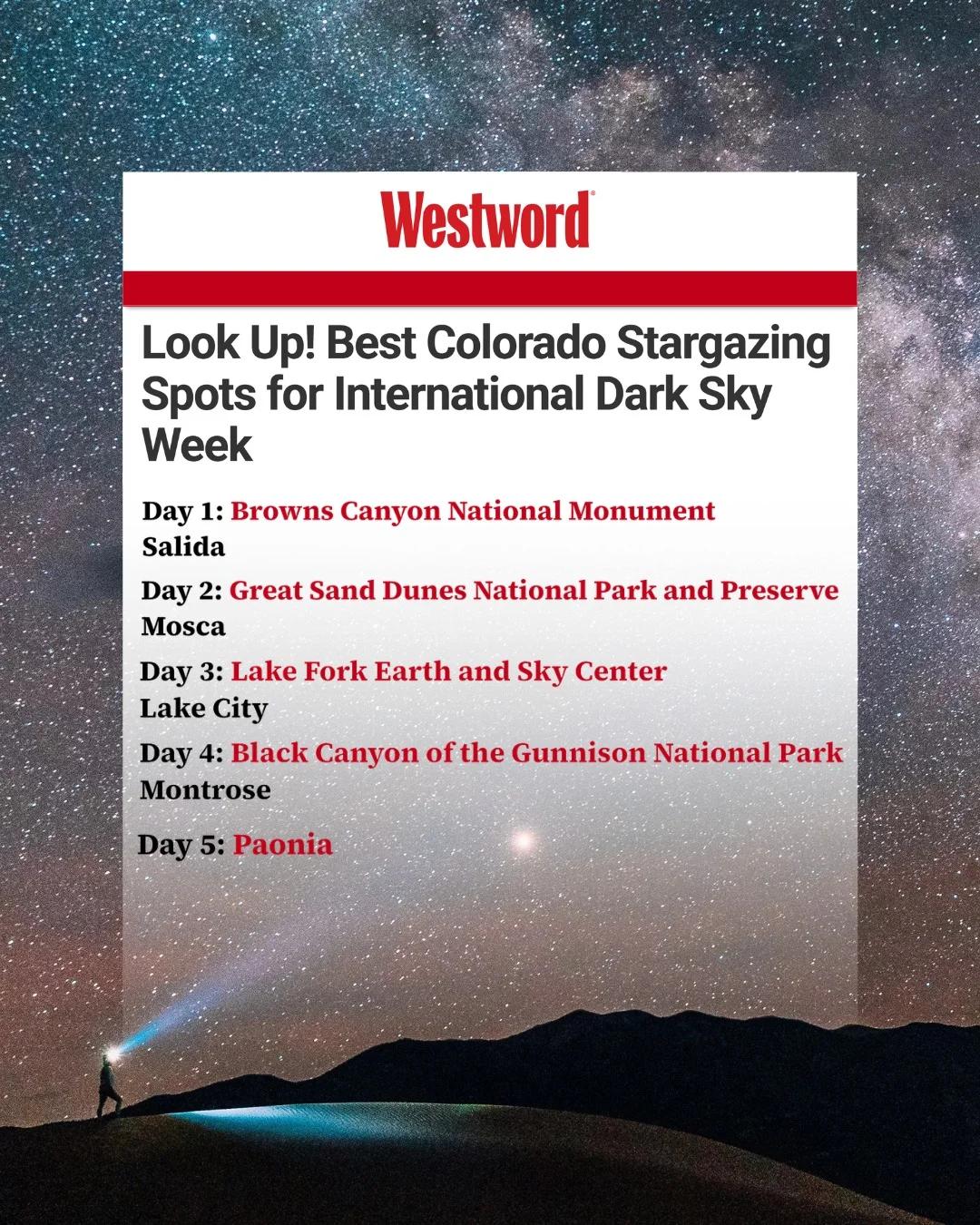 Preserve Colorado’s Dark Skies for Future Stargazers
