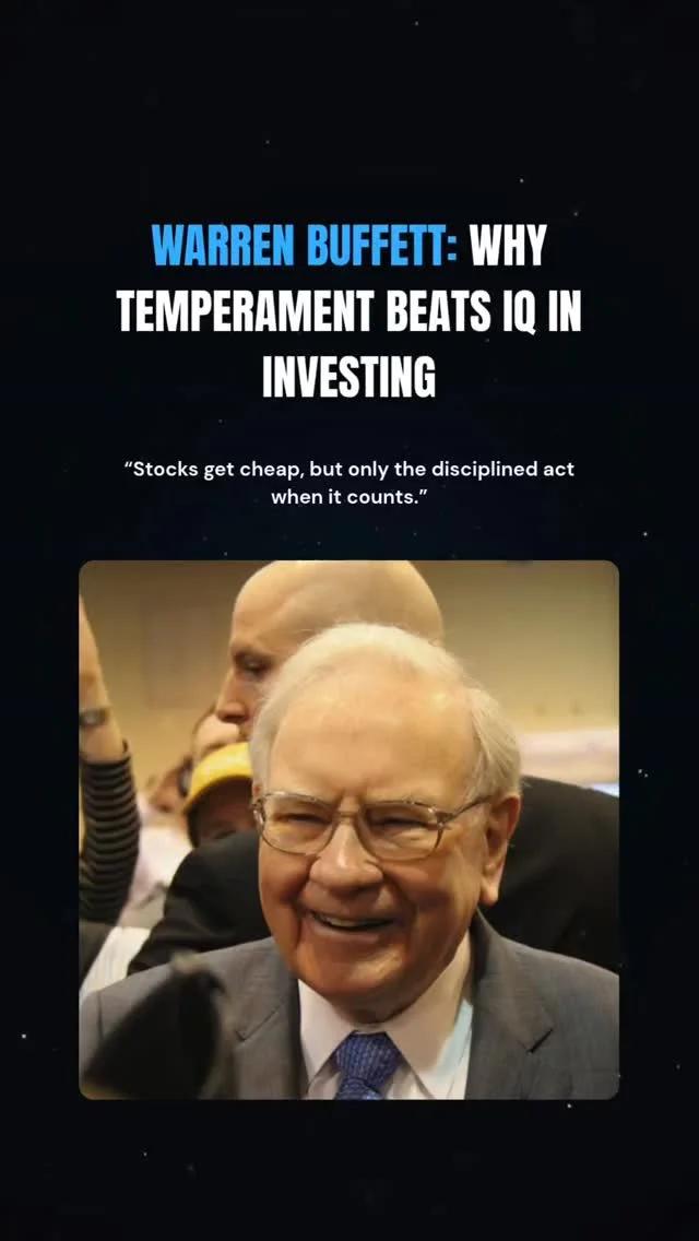 Discipline Beats IQ in Value Investing