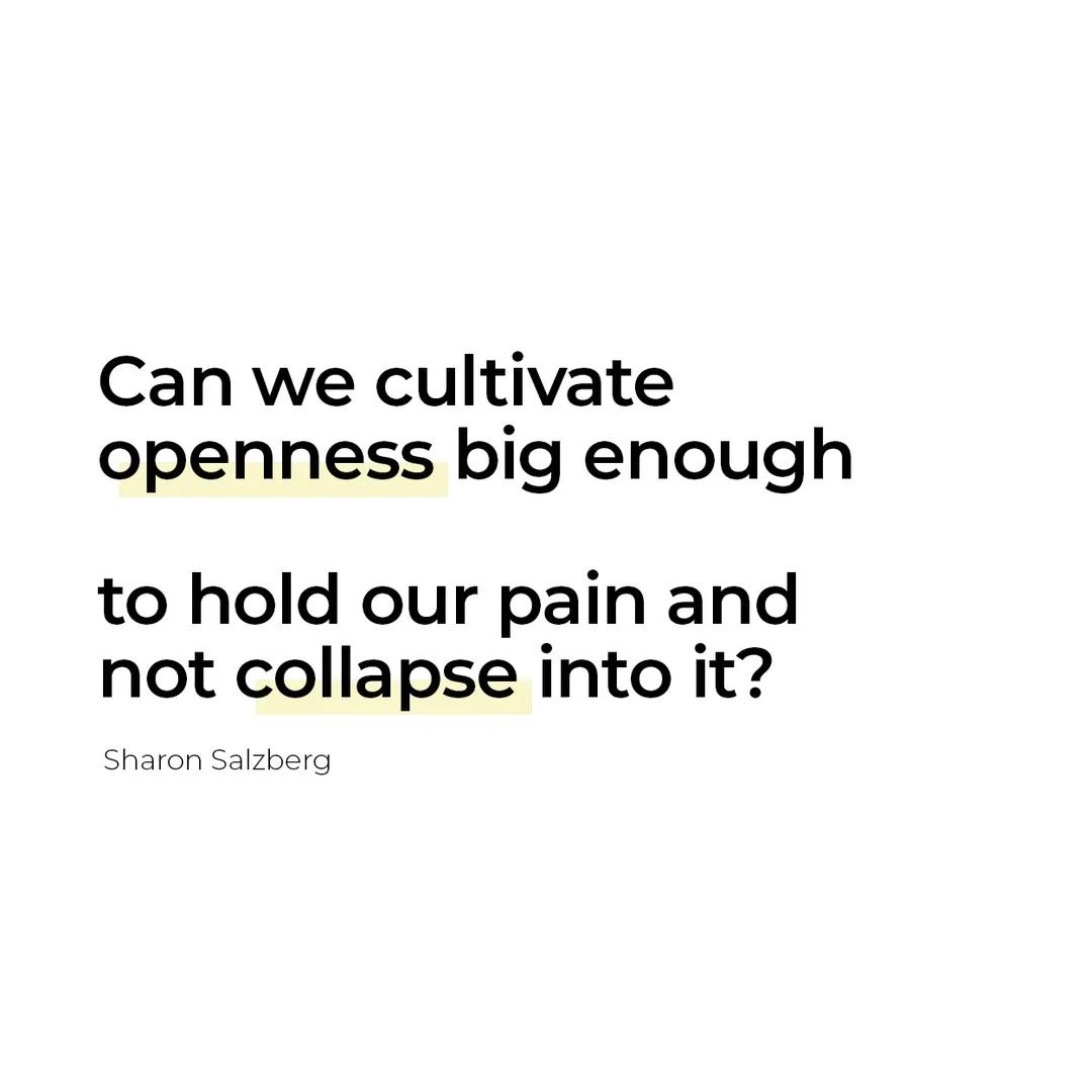 Cultivating Openness to Hold Pain Without Crumbling