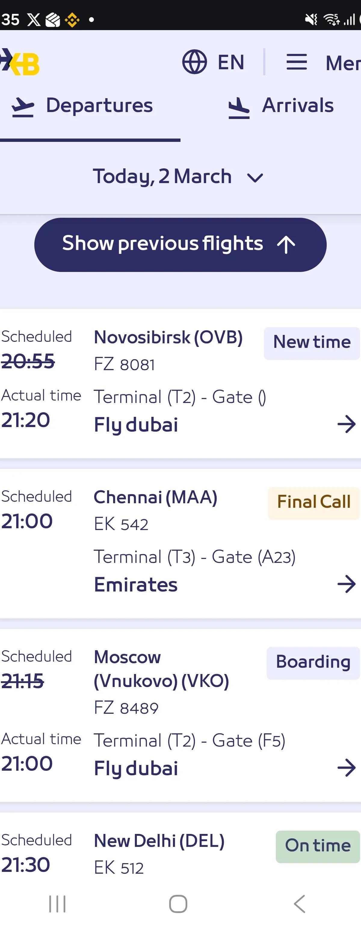 DXB Sees only 8‑12 Recovery Flights, Emirates Restarting