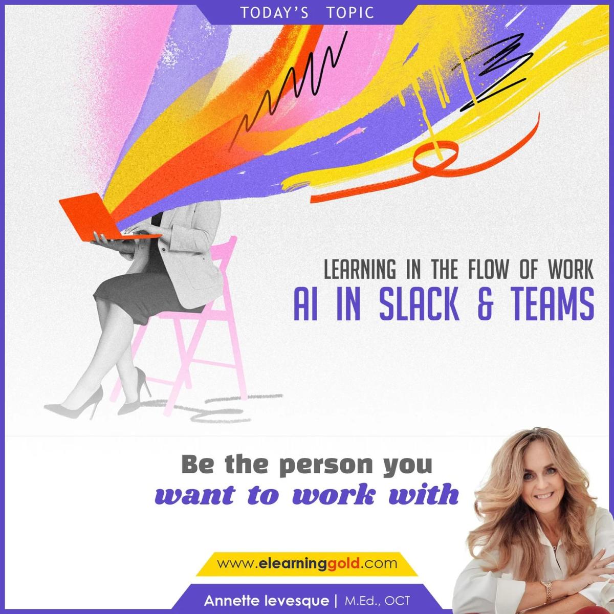 AI Brings Learning Directly Into Slack and Teams