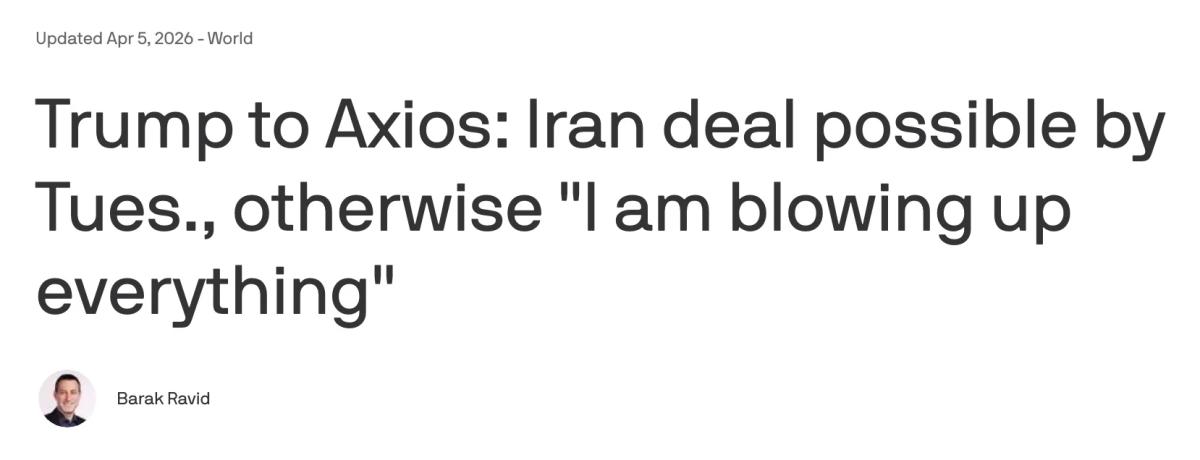 Trump Threatens Massive Retaliation without Iran Deal