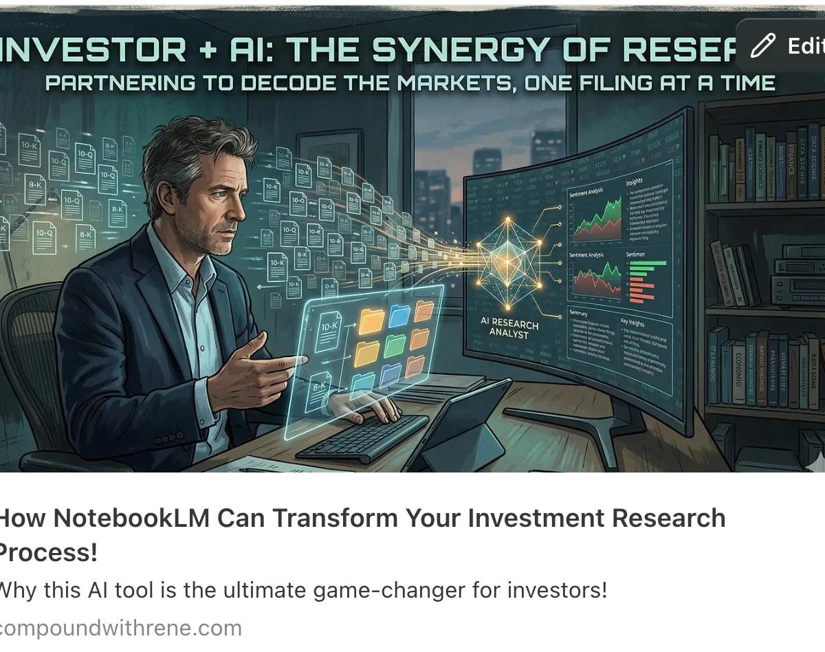 AI-Powered NotebookLM Gives Investors a Market Edge
