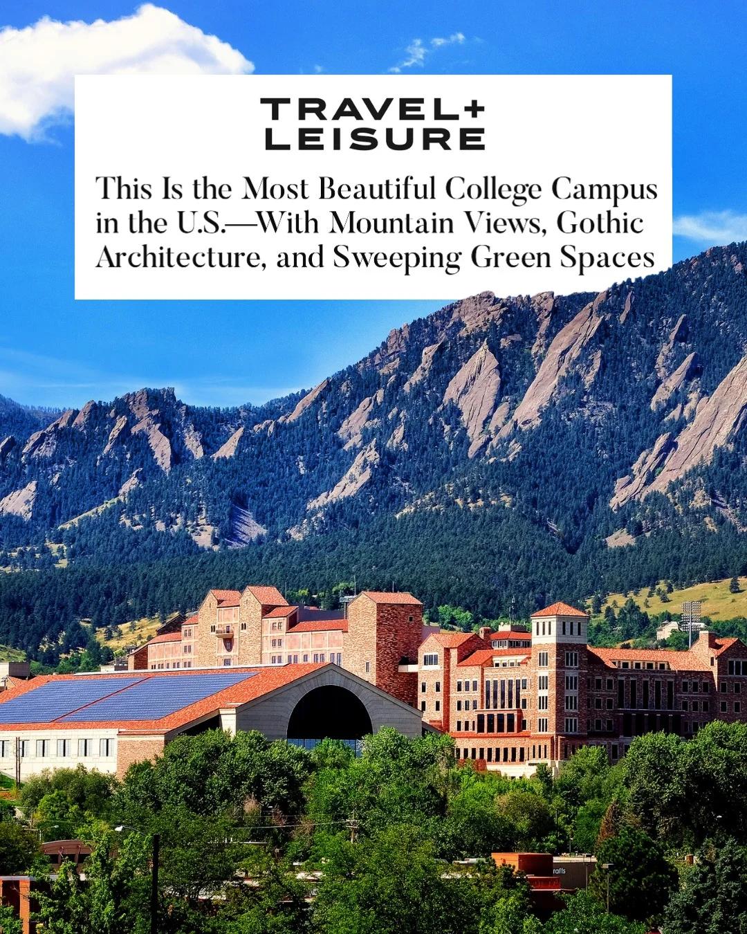 Colorado Campuses Ranked Among Nation’s Most Beautiful