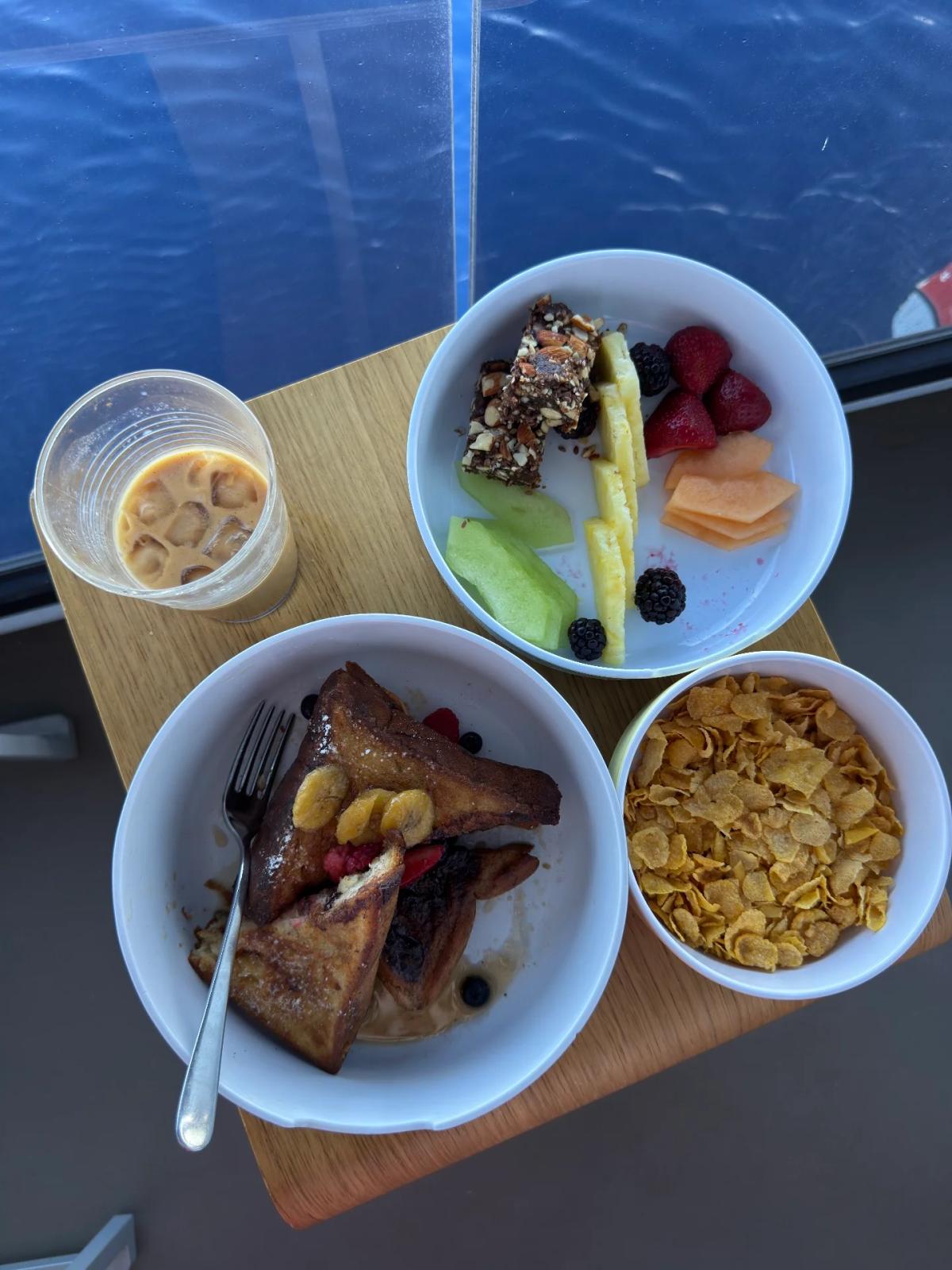 Breakfast with a View and Virgin Voyages Room Service