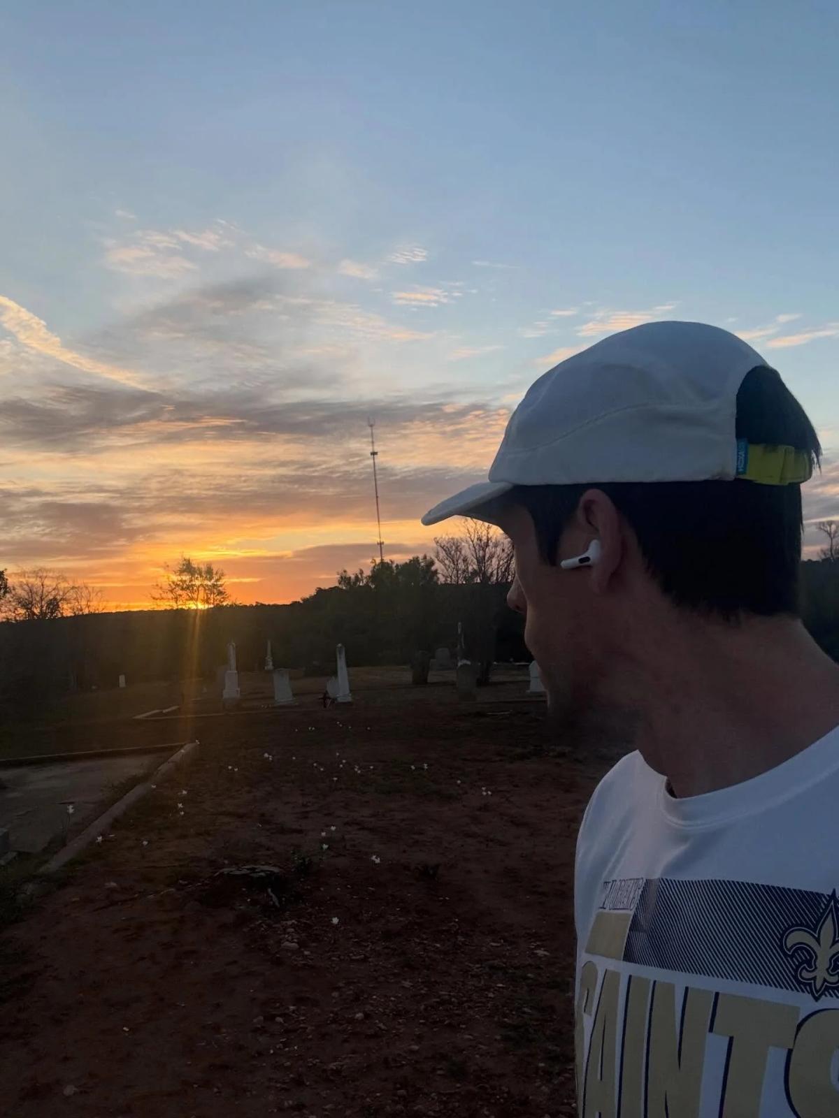 Live Fully, Embrace Mortality Like Sunrise over Graves