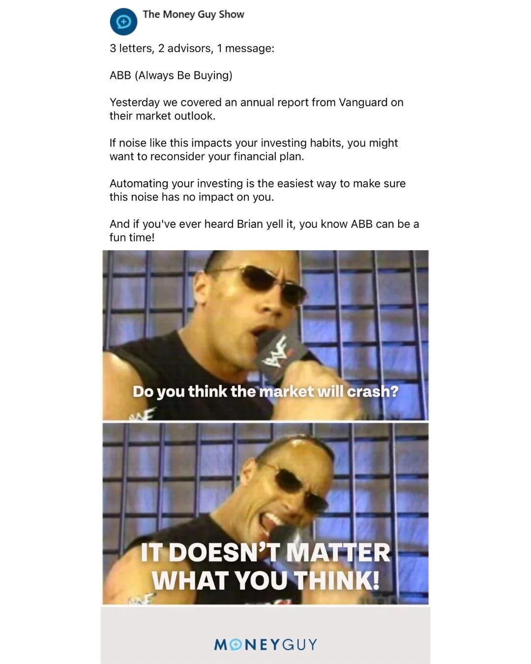 Consistent Dollar‑Cost Averaging Beats Market Timing