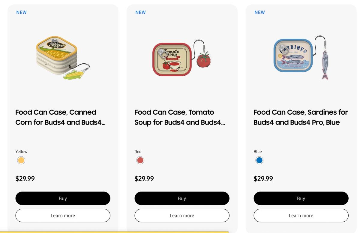 Samsung's Crazy Buds Cases Spark Weird Accessory Craze